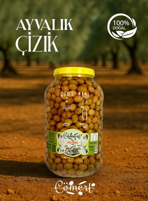 Doğal Yeşil Çizik Zeytin 4 Kğ (2025-2026)