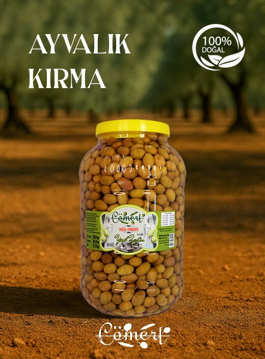 Doğal El Kırması Yeşil Zeytin 4 Kğ (2025-2026)