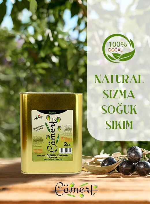 Naturel Sızma (Soğuk Sıkım) 2 Lt Teneke