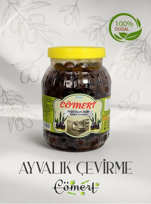 AYVALIK ÇEVİRME SİYAH ZEYTİN 1 kğ