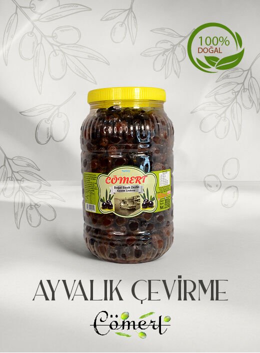 AYVALIK ÇEVİRME SİYAH ZEYTİN 2.5 kğ