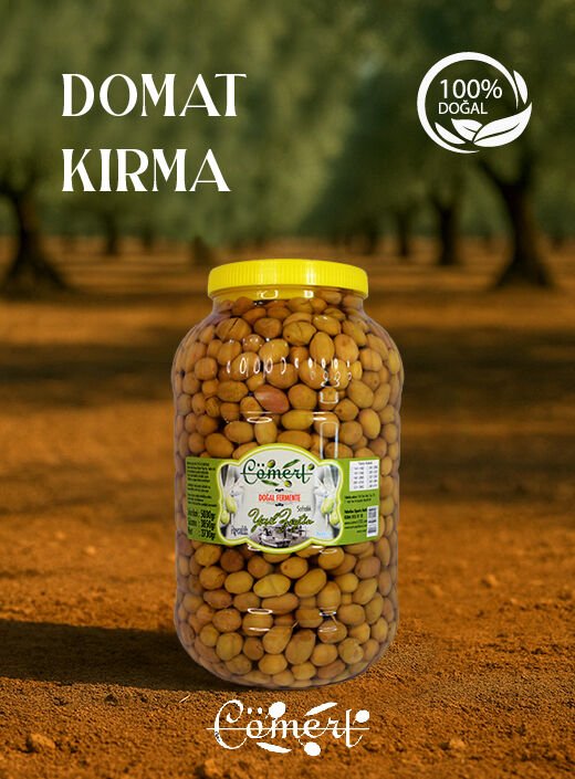 DOMAT KIRMA JUMBO YEŞİL ZEYTİN 4 kğ