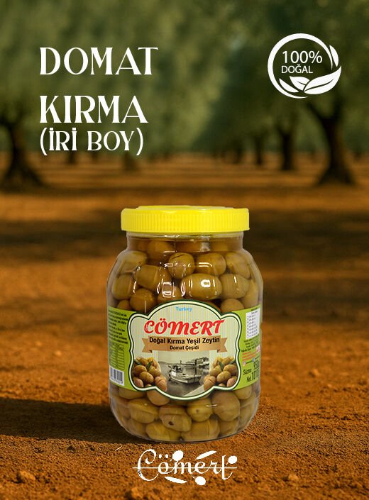 Domat Hiper Seçme Yeşil Zeytin 1 kğ