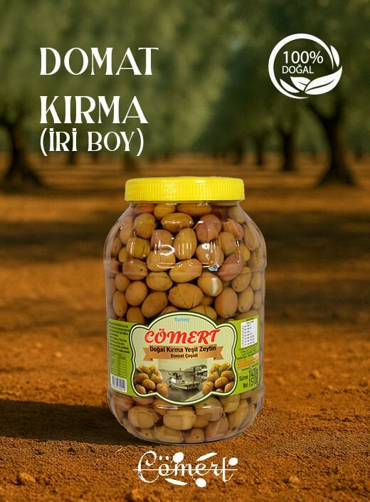 Domat Özel Zeytin Yeşil Zeytin 1.5 Kğ