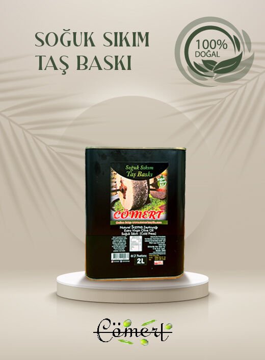Taş Baskı Zeytinyağı 2 Lt 2025-2026