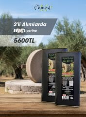 Taş Baskı Zeytinyağı 5 Lt 2li Paket 2025-2026 (filitresiz)