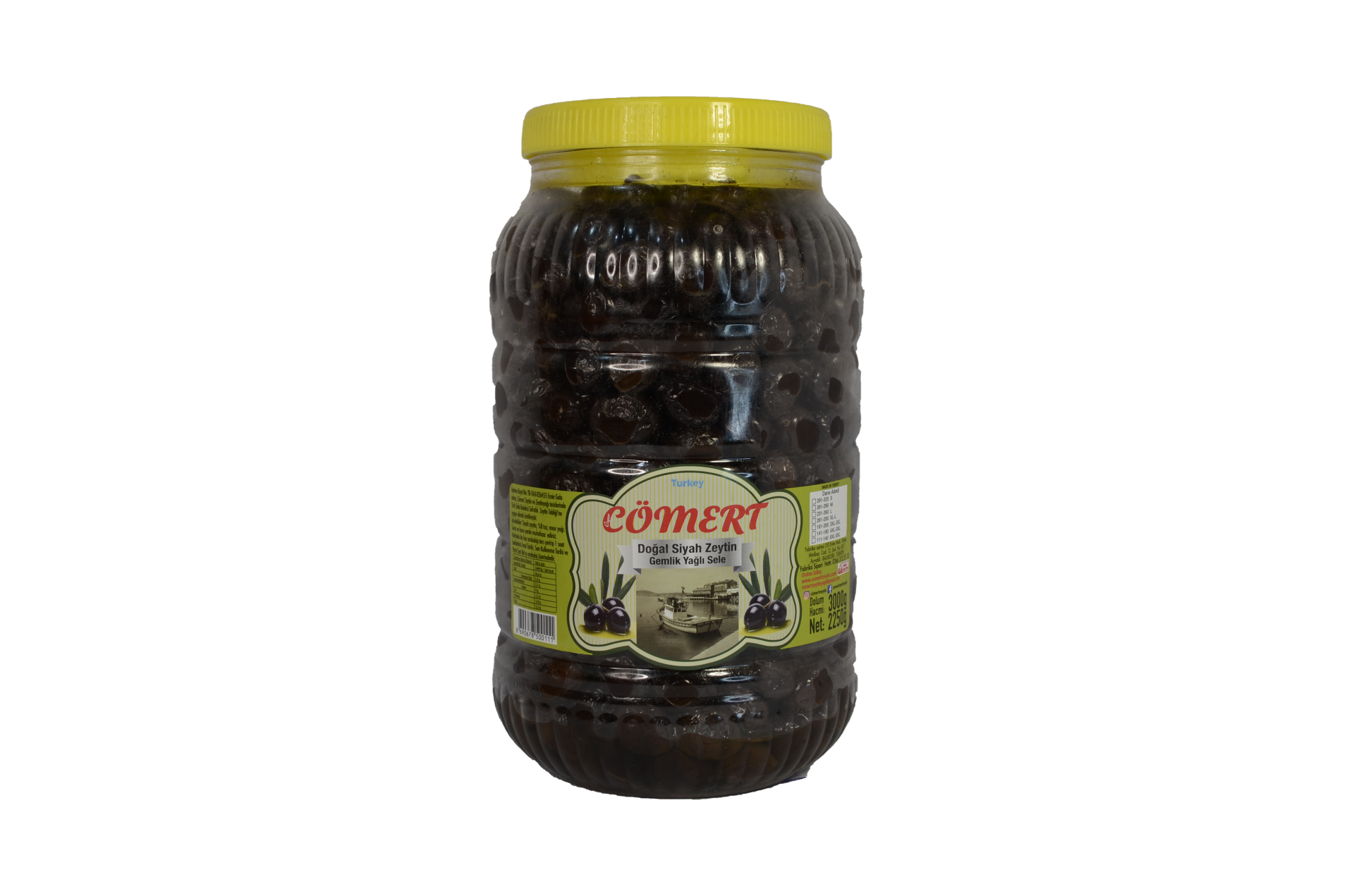 Duble Siyah Zeytin 2.5 Kğ